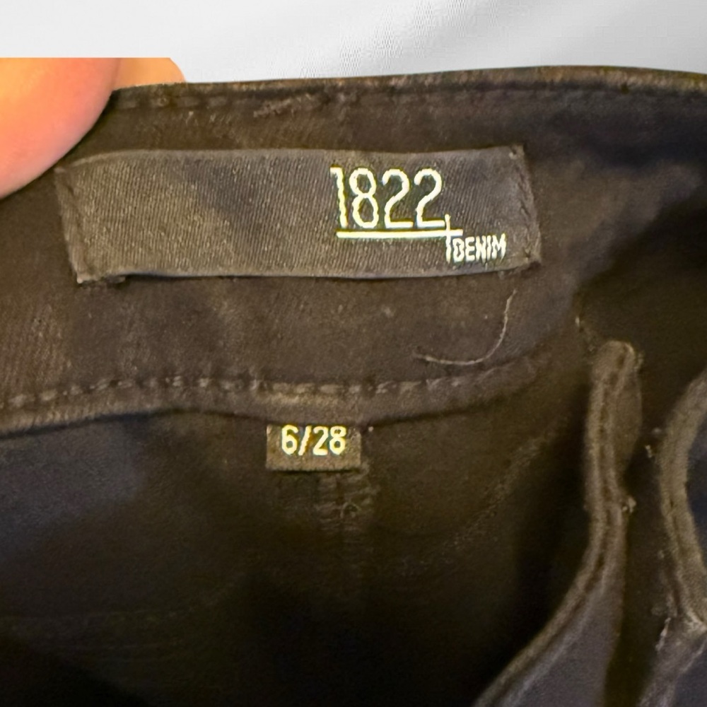 1822 Denim‎ Black Jeans nwt - Picture 6 of 7